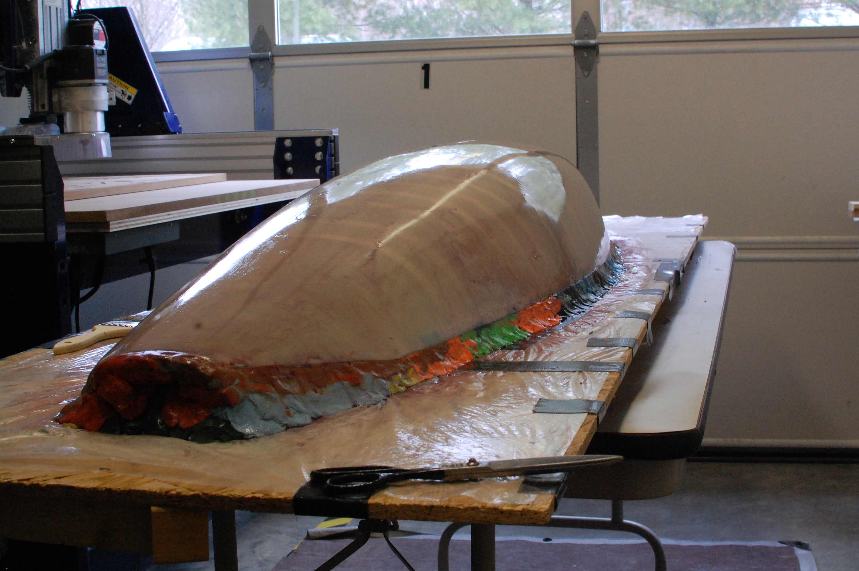 A New Hull – Step One: The Mold | Olin Robotic Sailing Team